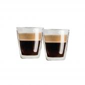 SET 2 VASOS DOBLE PARED 85ML VIDRIO VARENNA